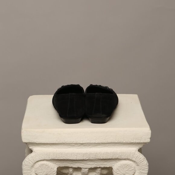 LOUIS VUITTON Suede Leather Ballet Flats - Picture 8 of 9
